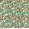 PRESALE Ivy Reese Flower Green Yardage by Deena Rutter for Riley Blake Designs | C16601-GREEN
