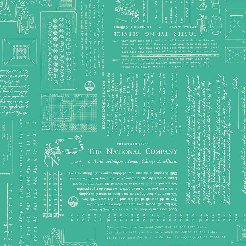 TYPE/ography Vivid Yardage by Lori Holt of Bee in My Bonnet for Riley Blake Designs | C16850-VIVID