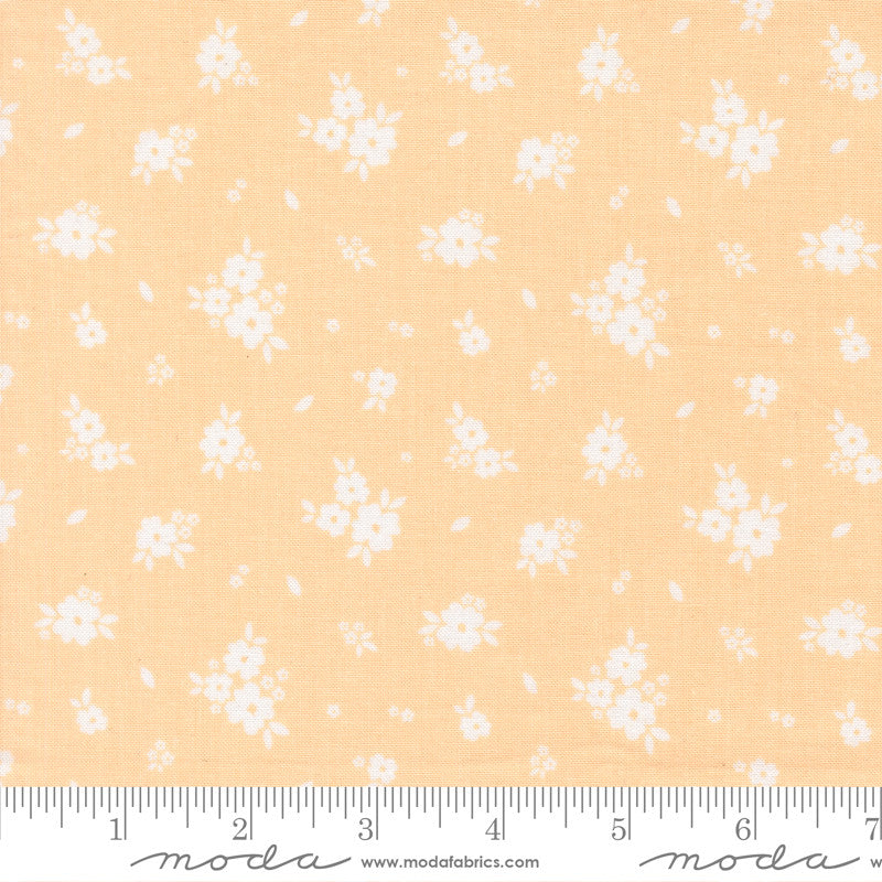 Pastel Prairie Bloomers Peach Yardage by My Sew Quilty Life for Moda Fabrics | 31781 20