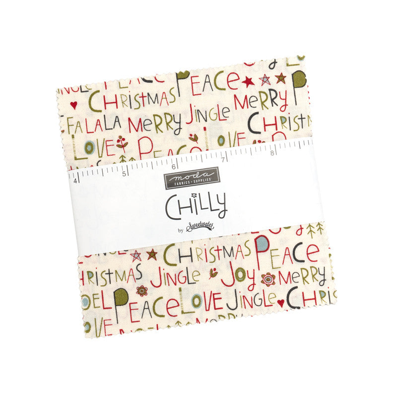 PRESALE Chilly Charm Pack 5" by Sweetwater for Moda Fabrics | 42 Pcs | 55710PP