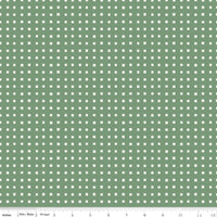 PRESALE Ivy Reese Simple Gingham Green Yardage by Deena Rutter for Riley Blake Designs | C16604-GREEN