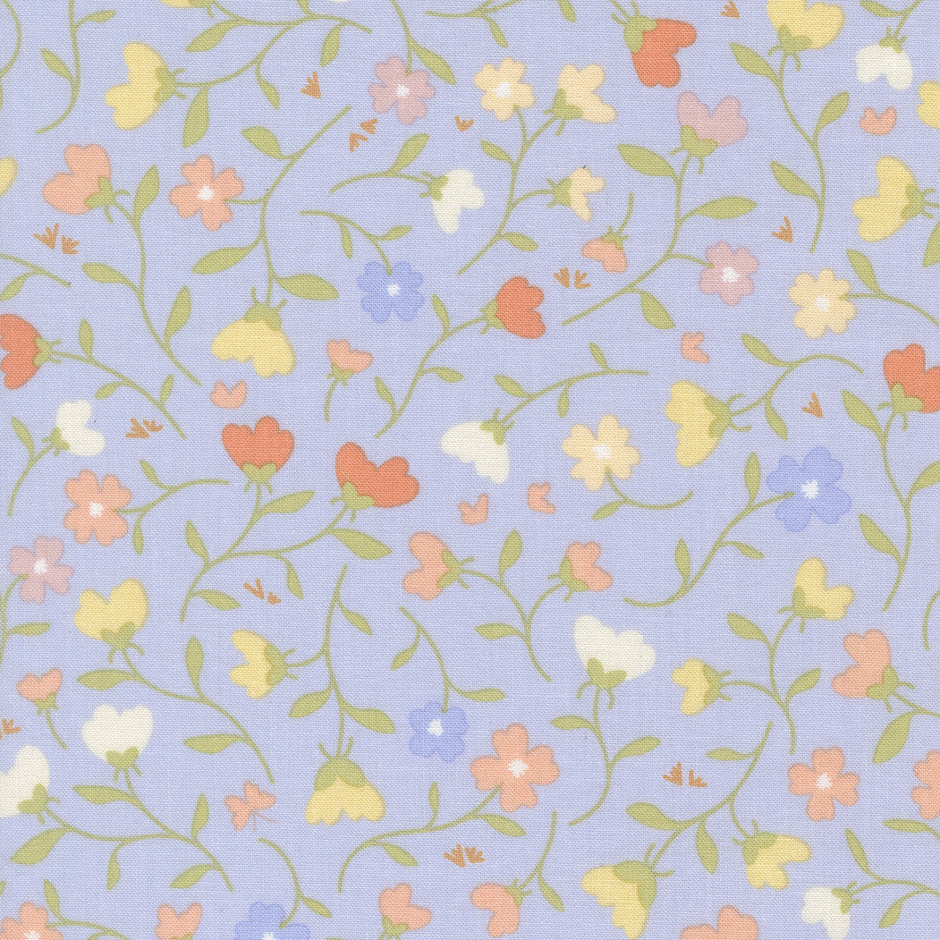 Pastel Prairie Meadow Mist Yardage by My Sew Quilty Life for Moda Fabrics | 31780 22