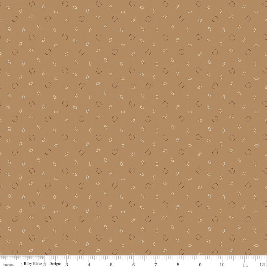 PRESALE Baked With Love Grandma's Pearl Maple Yardage by Lori Holt of Bee in My Bonnet | C17788-MAPLE