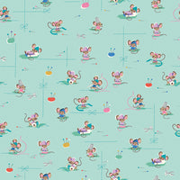 PRESALE Wishes Workers Songbird Sparkle Yardage by Jill Howarth for Riley Blake Designs | SC18073-SONGBIRD