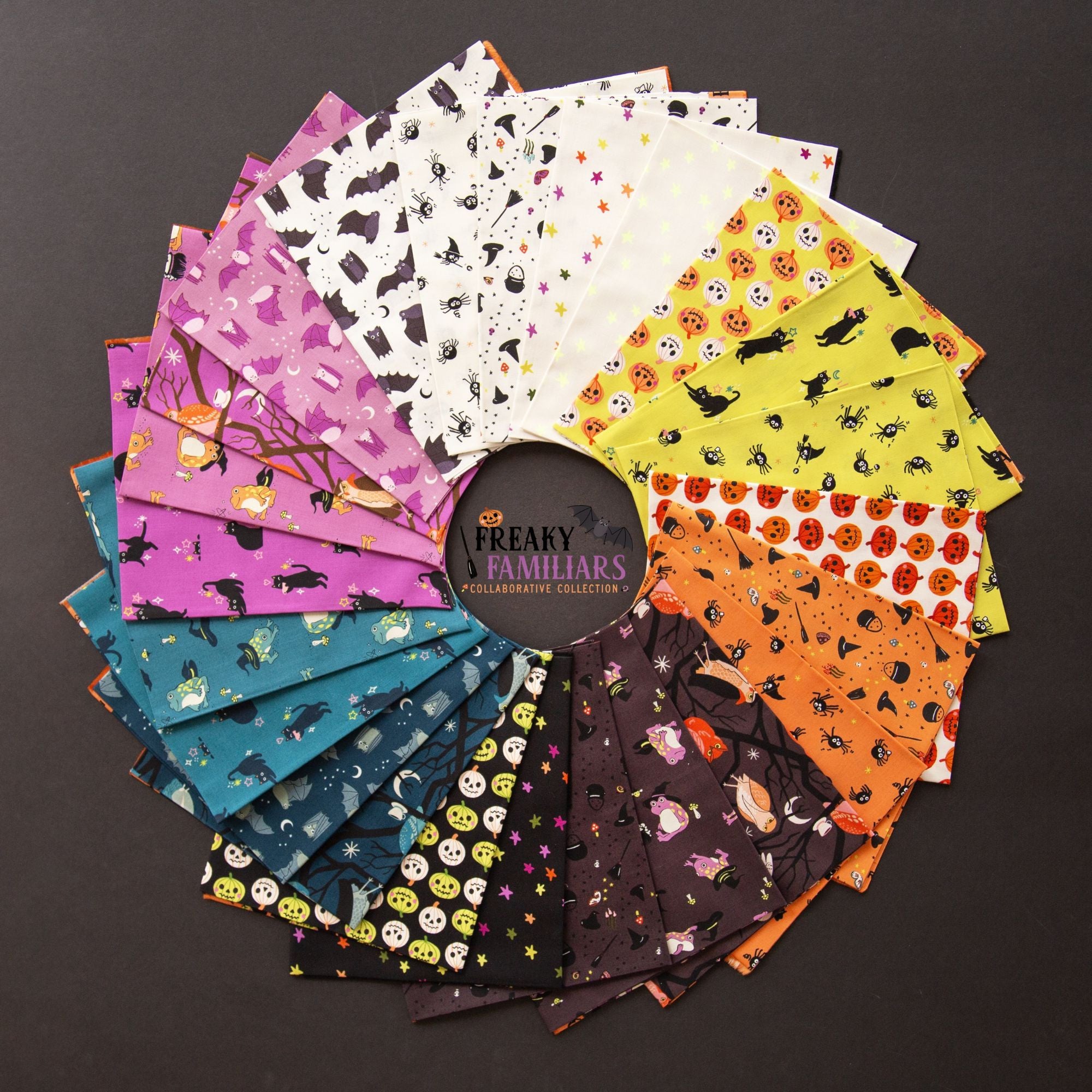 PRESALE Freaky Familiars Fat Quarter Bundle by Ruby Star Society | 24 FQs | RS5190FQ