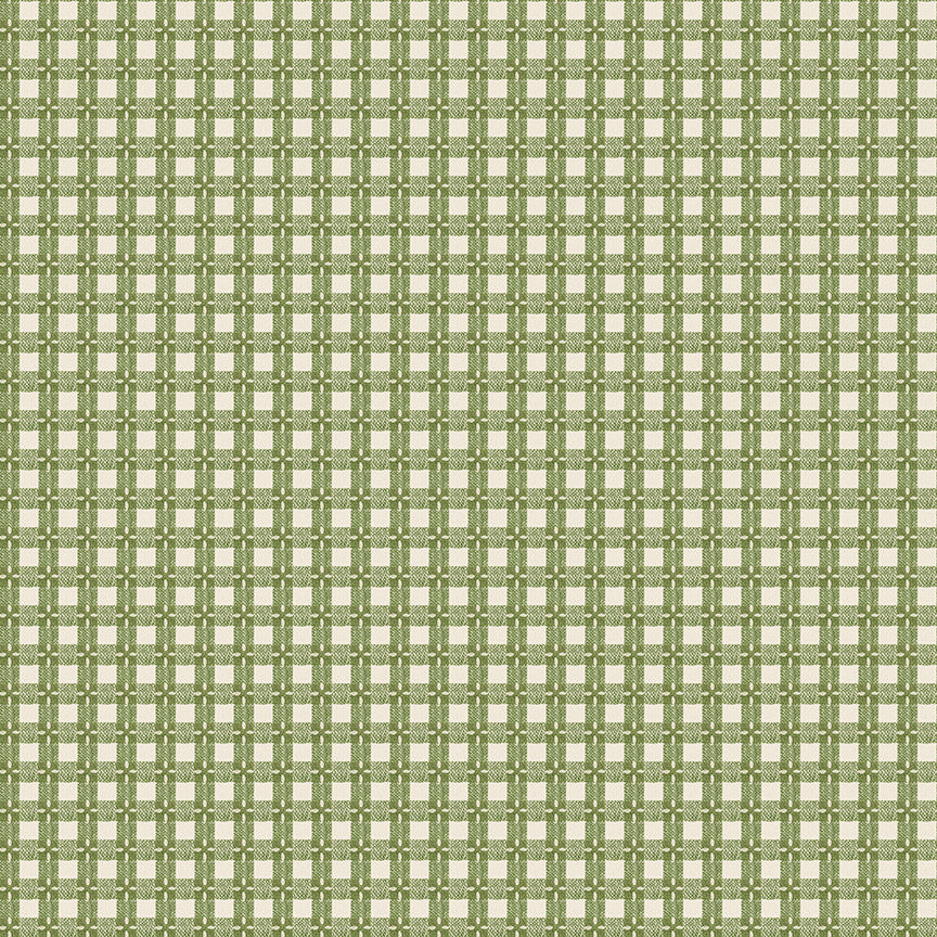 PRESALE Baked With Love Tablecloth Olive Yardage by Lori Holt of Bee in My Bonnet | C17795-OLIVE
