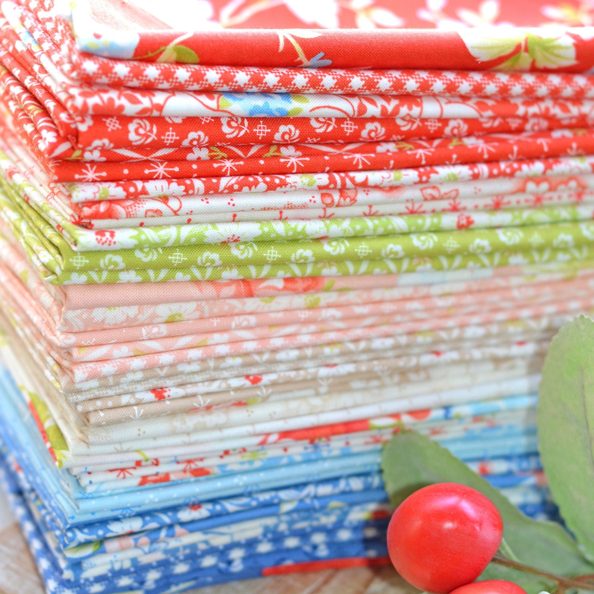 PRESALE Rosie Fat Quarter Bundle by Fig Tree & Co for Moda Fabrics | 37 SKUs