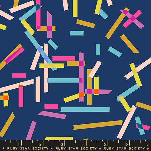 Washi Plus Washi Bluebell Yardage by Rashida Coleman Hale for Ruby Star Society | RS1090 16