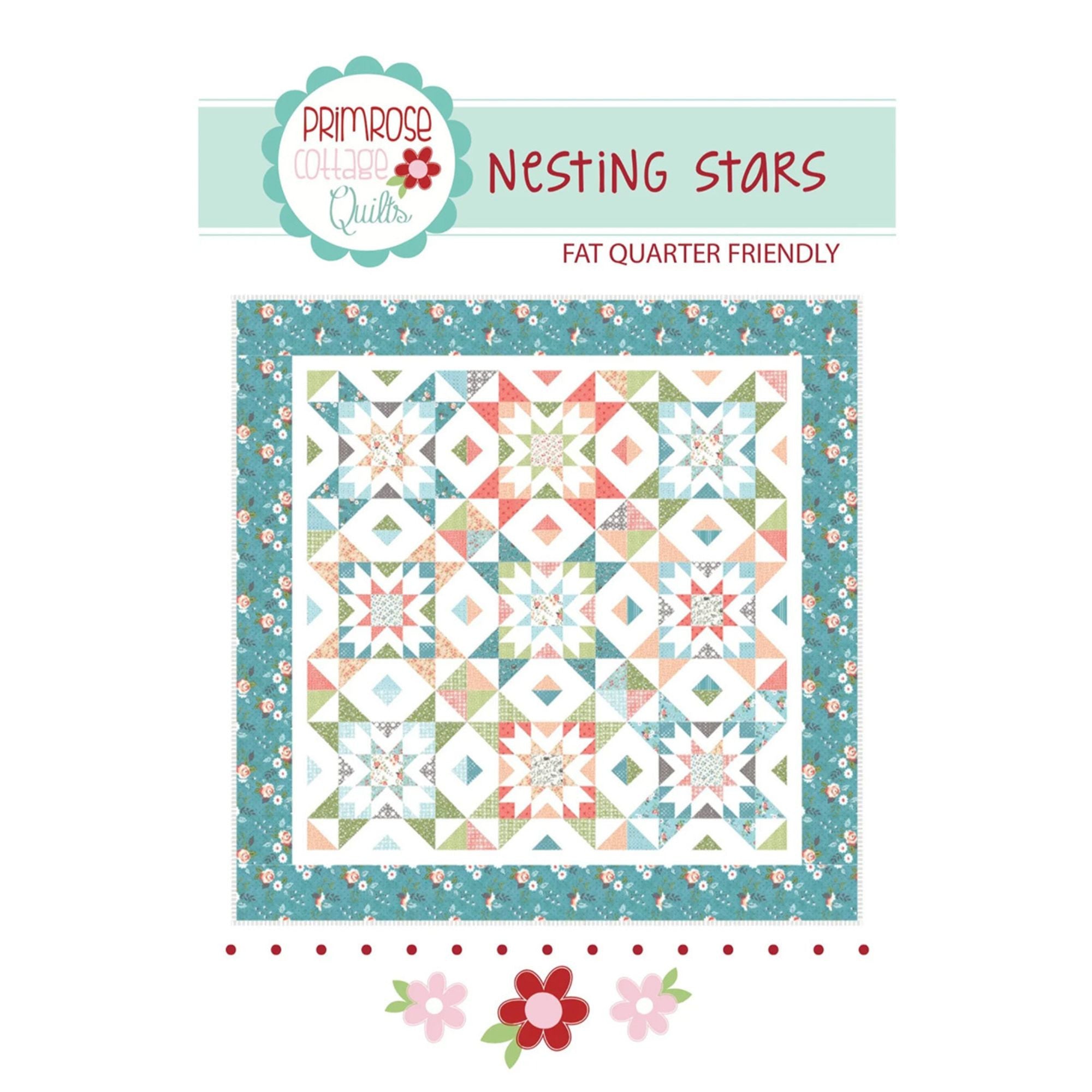 Nesting Stars Quilt Pattern by Primrose Cottage Quilts | P144-NESTING