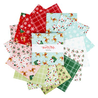 The North Pole Flannel 10" Stacker by My Mind's Eye for Riley Blake Designs | 10-17750-42