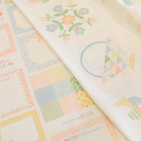 PRESALE Handmade Sweetness Porcelain Quilt Blocks Panel by Heather Briggs of My Sew Quilty Life for Moda Fabrics | 31772 11