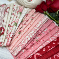 PRESALE Je T'aime Half Yard Bundle by Stacy Iest Hsu for Moda Fabrics | 26 Fat Quarters | Curated Bundle