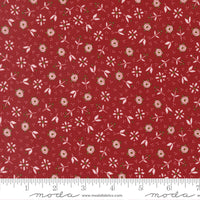 PRESALE Chilly Christmas Flowers Red Yardage by Sweetwater for Moda Fabrics | 55712 22