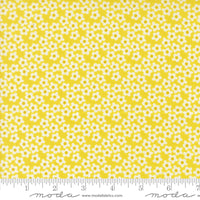 PRESALE Popcorn Popcorn Flowers Chartreuse Yardage by Elizabeth Hartman for Moda Fabrics | 51282 24