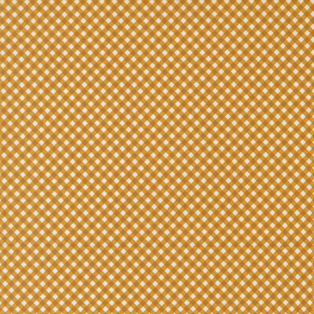 PRESALE Birch and Willow Gingham Golden Yardage by Sherri & Chelsi for Moda Fabrics | 37726 12