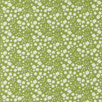 Raspberry Summer Blossom Fresh Grass Yardage by Sherri & Chelsi for Moda Fabrics | 37693 18