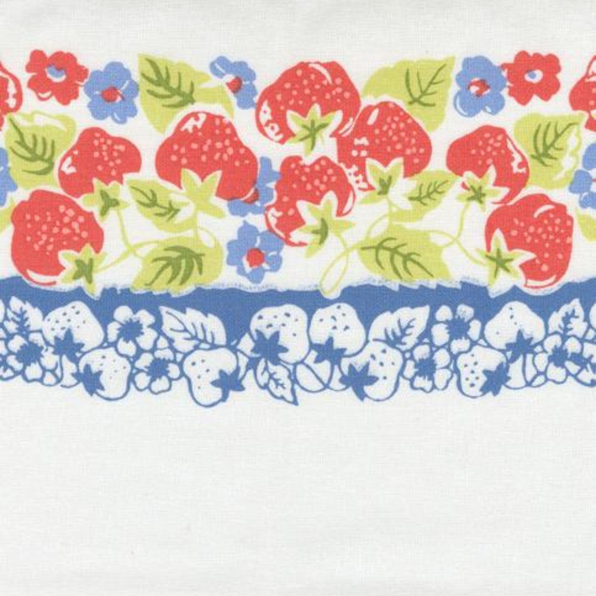 Rosie Strawberries Multi 16" Wide Toweling  by Fig Tree & Co for Moda Fabrics | 920 323