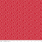 Mercantile Riley Red Tenderhearted Yardage by Lori Holt for Riley Blake Designs | C14398 RILEYRED