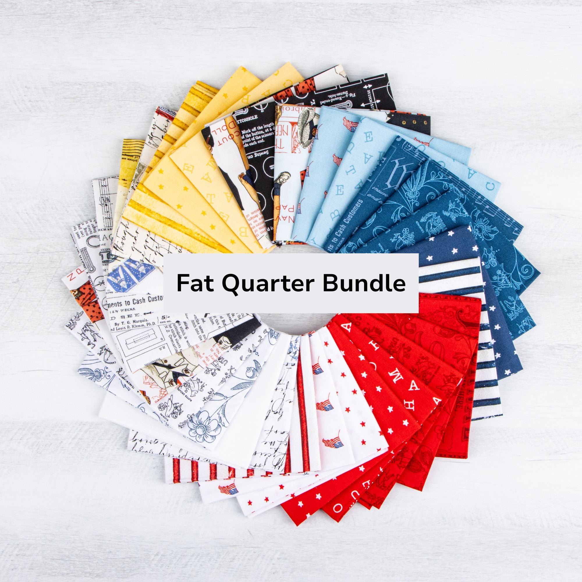 PRESALE Sew America Fat Quarter Bundle by J. Wecker Frisch for Riley Blake Designs | 30 SKUs | FQ-17340-30