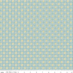 PRESALE Piece & Plenty Plaid Lagoon Yardage by Lori Holt of Bee in my Bonnet for Riley Blake Designs | C15880-LAGOON