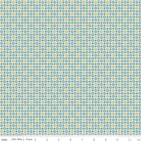 Piece & Plenty Plaid Lagoon Yardage by Lori Holt of Bee in my Bonnet | 5 Yard Cut | C15880-LAGOON
