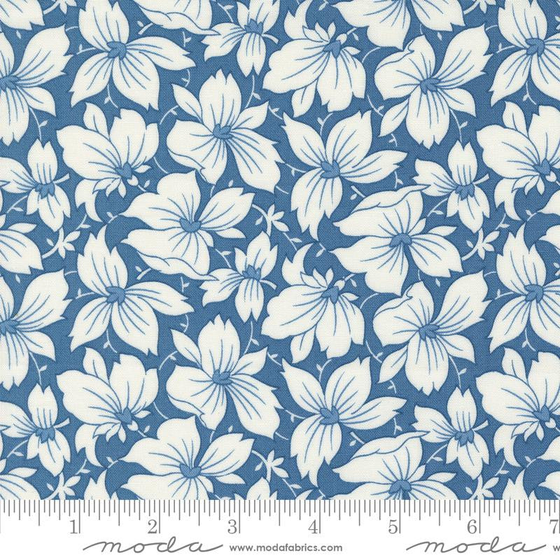 Denim and Daisies Sunday Best Denim Yardage by Fig Tree for Moda Fabrics | 35381 17