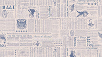 PRESALE Wide Back Americana Liberty Blue Yardage by Lori Holt of Bee in My Bonnet | 108" Wide Backing Fabric | WB16102-BLUE