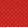 Take Heart Heart Cross Red Yardage by J. Wecker Frisch for Riley Blake Designs | C15390-RED