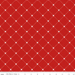 Take Heart Heart Cross Red Yardage by J. Wecker Frisch for Riley Blake Designs | C15390-RED