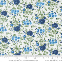 PRESALE Blueprint Bloomsbury White Multi Yardage by Camille Roskelley for Moda Fabrics | 55333 11