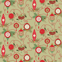 Glisten Bulbs Olive Yardage by Sandy Gervais for Riley Blake Designs | C16221-OLIVE