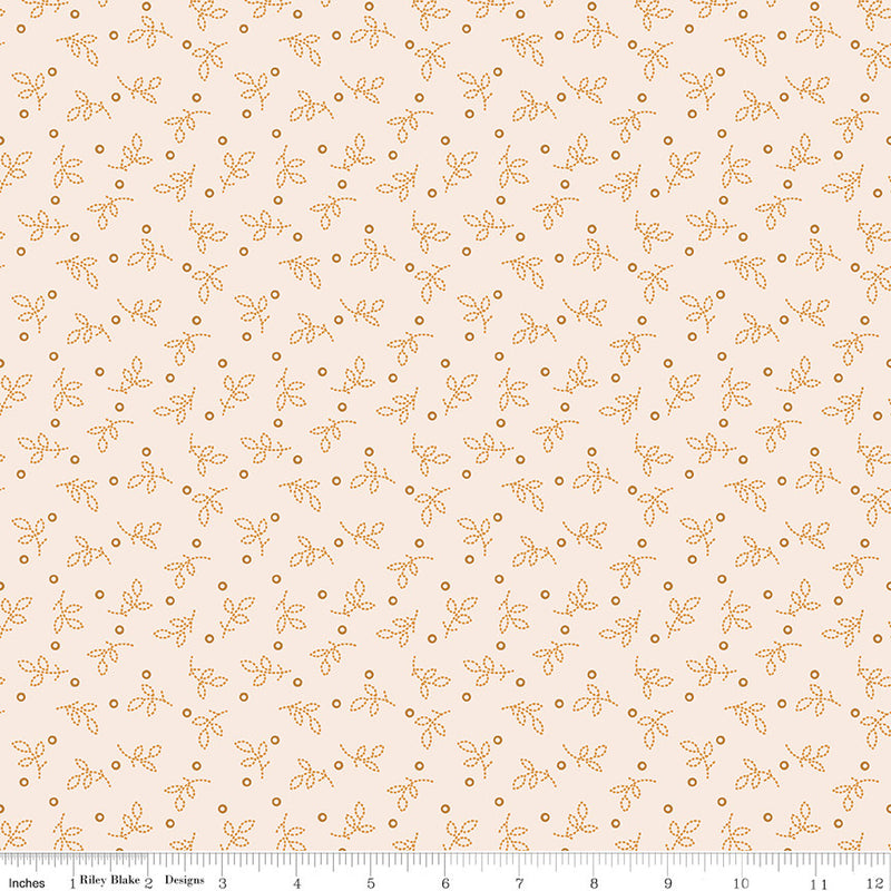 PRESALE Gentler Times Pleasant Cider Yardage by Lori Holt of Bee in My Bonnet For Riley Blake Designs | C16482-CIDER