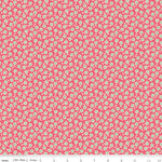 Sale! Bee Dots Tea Rose Erma Yardage by Lori Holt for Riley Blake Designs | C14177 TEAROSE