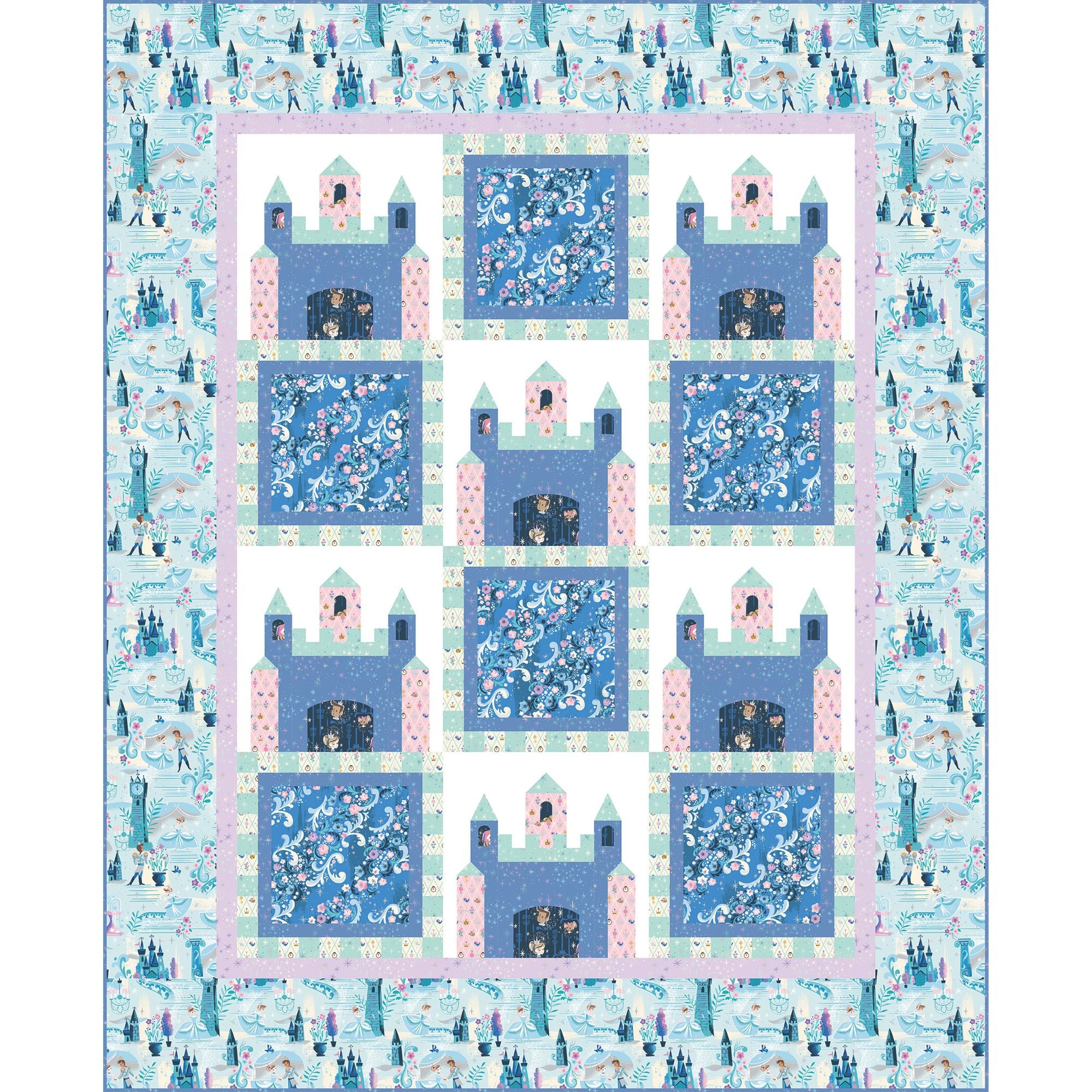 PRESALE Once Upon a Time Quilt Kit | Wishes by Jill Howarth for Riley Blake Designs | Quilt Size 64" x 79"