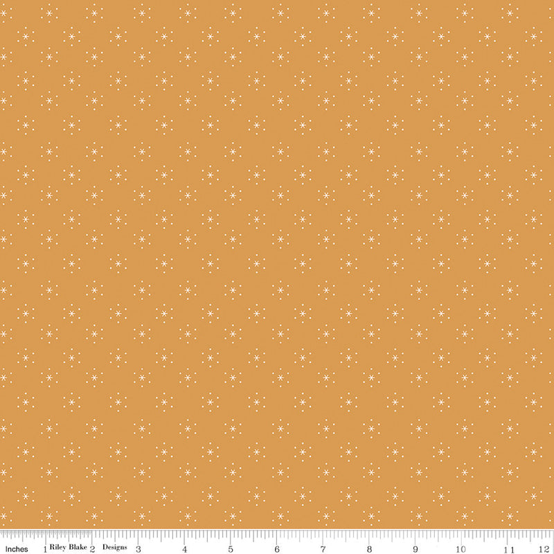 Americana Sparkle Cider Yardage by Lori Holt of Bee in My Bonnet for | 5 Yard Backing | C16086-CIDER