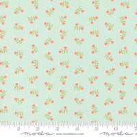 PRESALE Sunbonnet Tossed Petals Pale Blue Yardage by Heather Briggs of My Sew Quilty Life for Moda Fabrics | 31763 19
