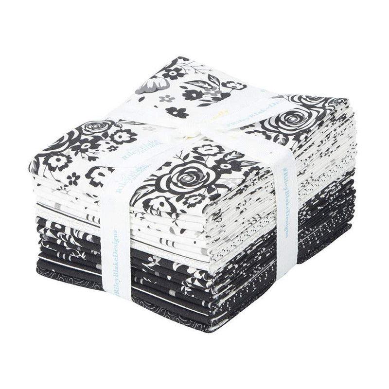 Black Tie Fat Quarter Bundle by Dani Mogstad for Riley Blake Designs |FQ-13750-16