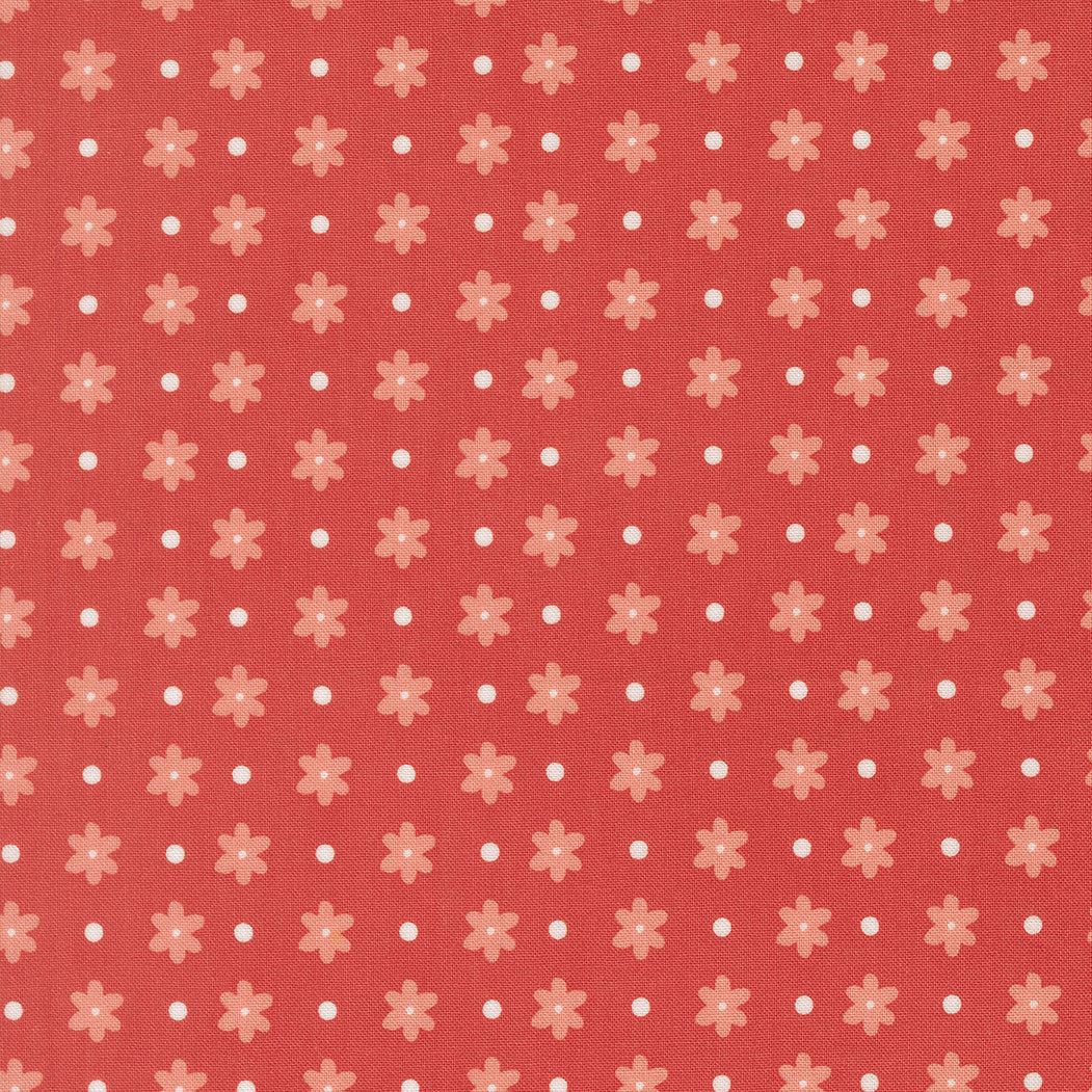 PRESALE Poinsettia and Pear Daisy Dot Geranium Yardage by Sherri & Chelsi for Moda Fabrics | 37713 16