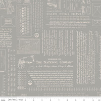TYPE/ography Cobblestone Yardage by Lori Holt of Bee in My Bonnet for Riley Blake Designs | C16850-COBBLESTONE