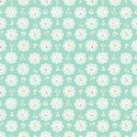 Summer Skies and Fireflies Doilies Aqua Yardage by Gracey Larson for Riley Blake Designs | C16371-AQUA