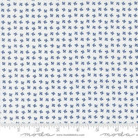 PRESALE Blueprint Somerset White Navy Yardage by Camille Roskelley for Moda Fabrics | 55336 26