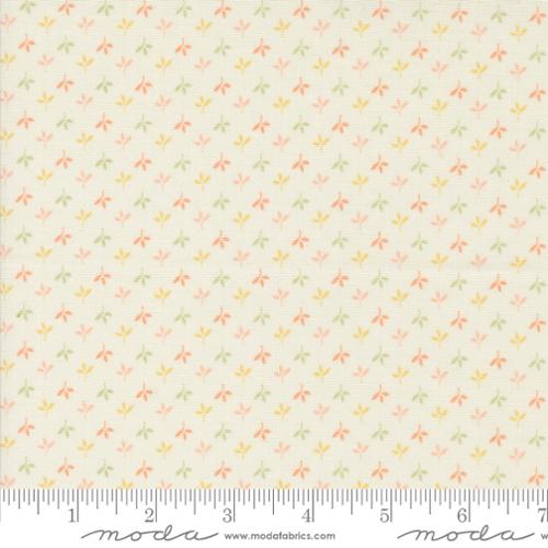Flower Girl Porcelain Leafy Yardage by Heather Briggs of My Sew Quilty Life for Moda Fabrics | 31736 11