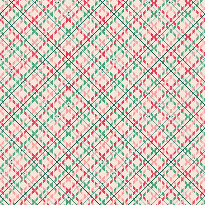 PRESALE Wide Back Berry & Sage Prim Latte Yardage by Lori Holt of Bee in My Bonnet | 108" Wide Backing | WB17402-LATTE