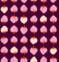 PRESALE Strawberry Deep Plum Strawberry Yardage by Kimberly Kight for Ruby Star Society | RS3084 19