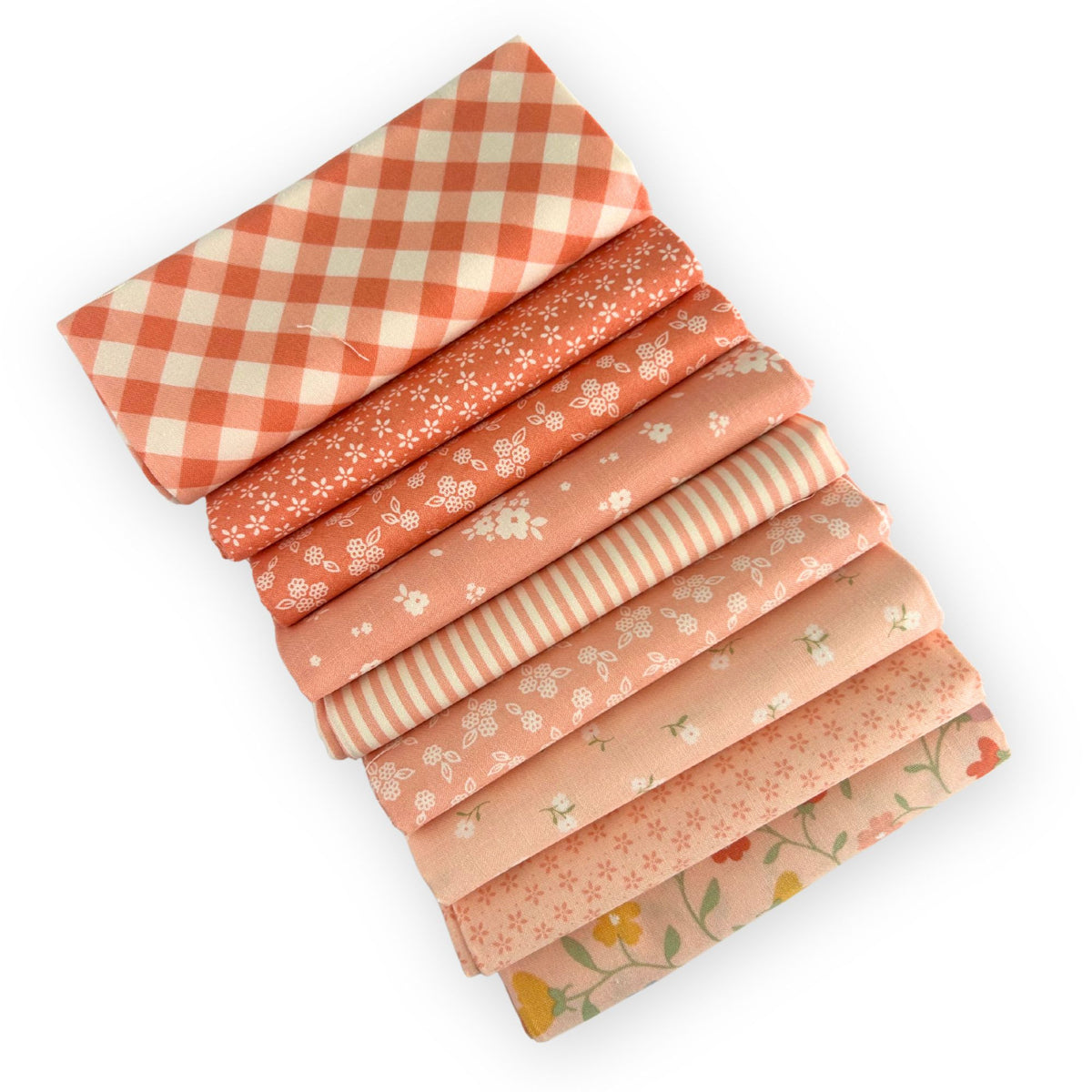 Fat Quarter Bundle Pink | Pastel Prairie by My Sew Quilty Life for Moda Fabrics  | Curated Bundle | 9 Fat Quarters