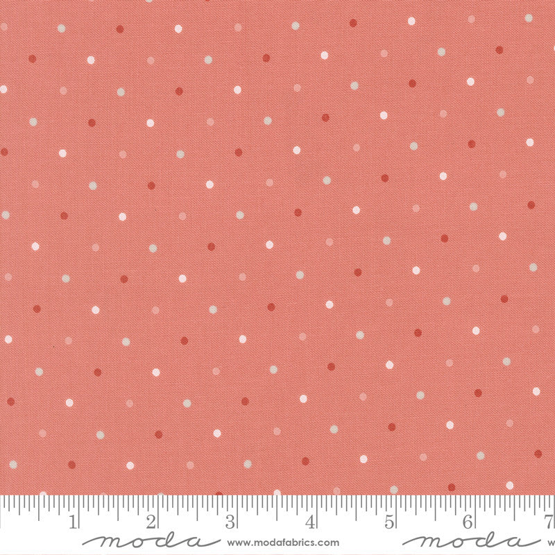 PRESALE Wild Honey Magic Dot Rose Yardage by Lella Boutique for Moda Fabrics | 5230 53
