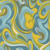 Happy Daze Vibing Aqua Yardage by Chloe’s Closet for Moda Fabrics | 33844 15