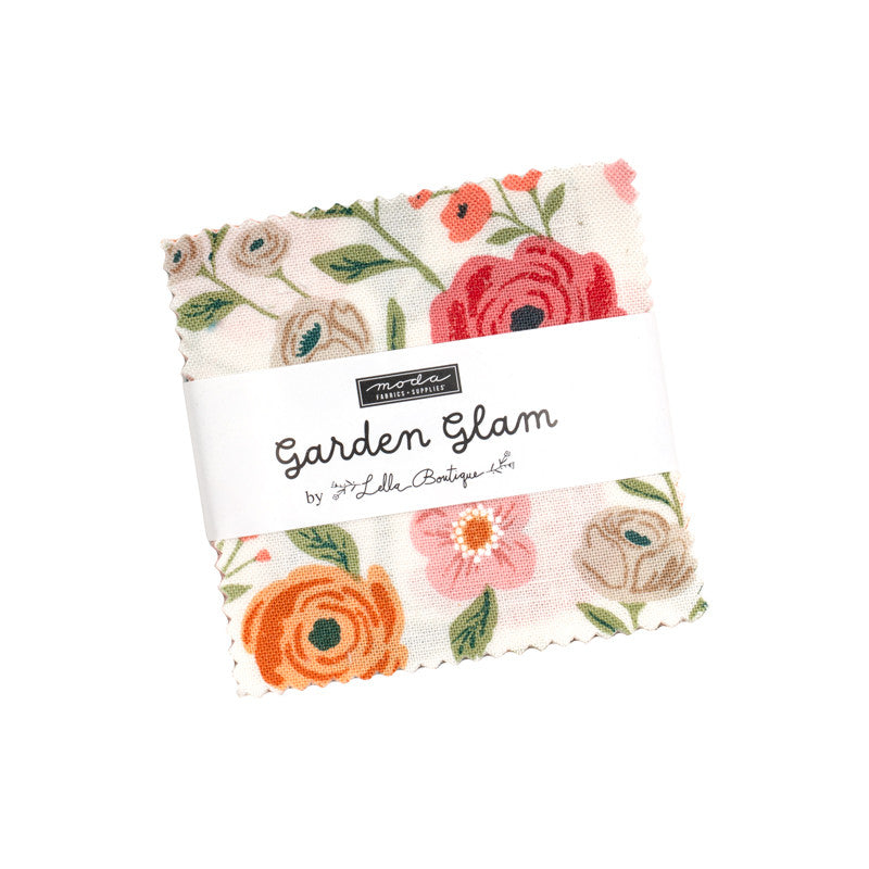 PRESALE Garden Glam Mini Charm by Lella Boutique for Moda Fabrics | 42 Pcs | 5270MC