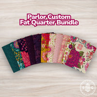 Parlor Custom Fat Quarter Bundle by Crystal Manning for Moda Fabrics | 11 FQs