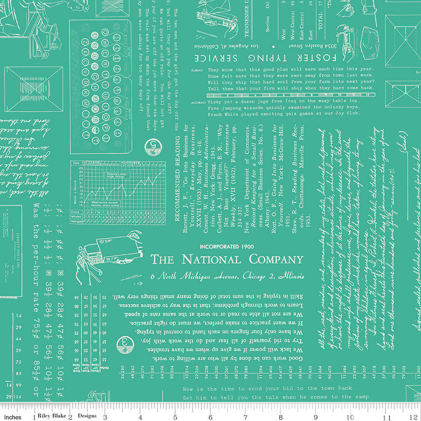 TYPE/ography Vivid Yardage by Lori Holt of Bee in My Bonnet for Riley Blake Designs | C16850-VIVID